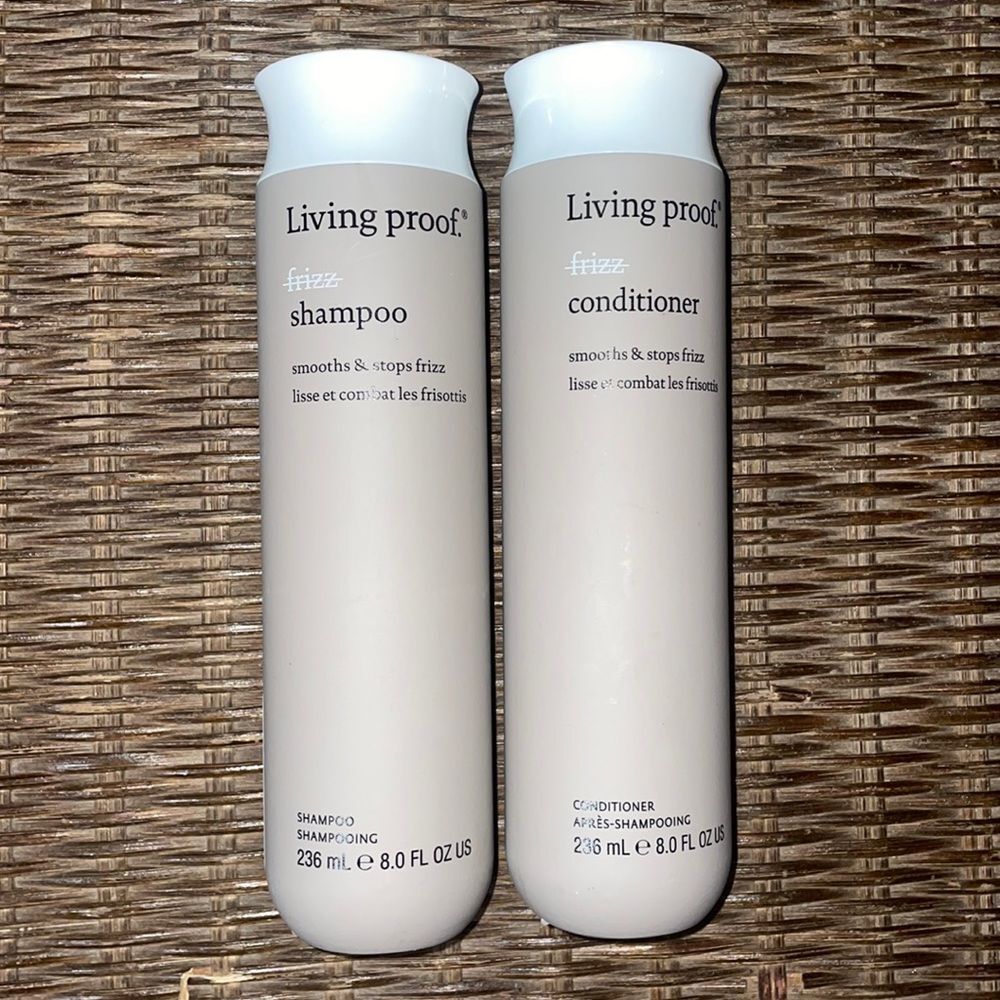 Living Proof No Frizz Shampoo and Conditioner Combo Set (8oz bottles)